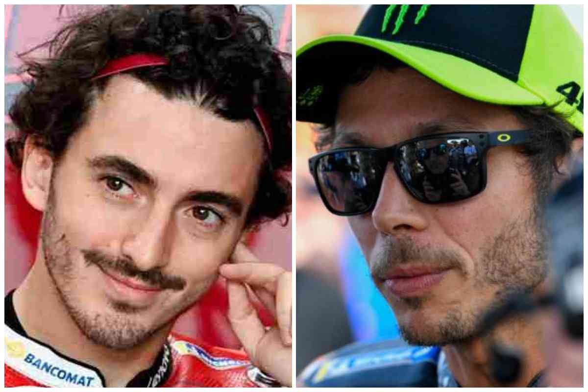 Pecco Bagnaia e Valentino Rossi ecco il consiglio