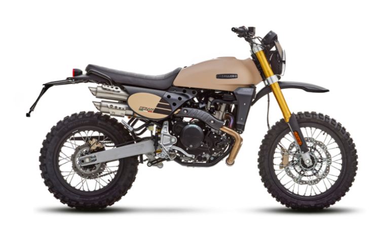 Moto italiana Patente A2 Fantic Caballero Rally