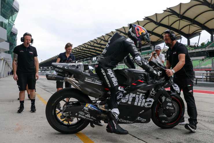 Jorge Martin Aprilia MotoGP ritorno