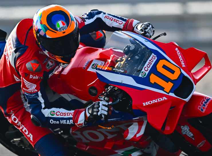 Luca Marini diverse lesioni e fratture