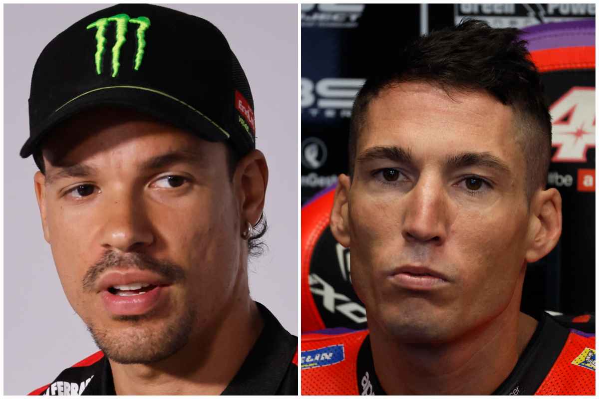 Duello tra Franco Morbidelli e Aleix Espargaró