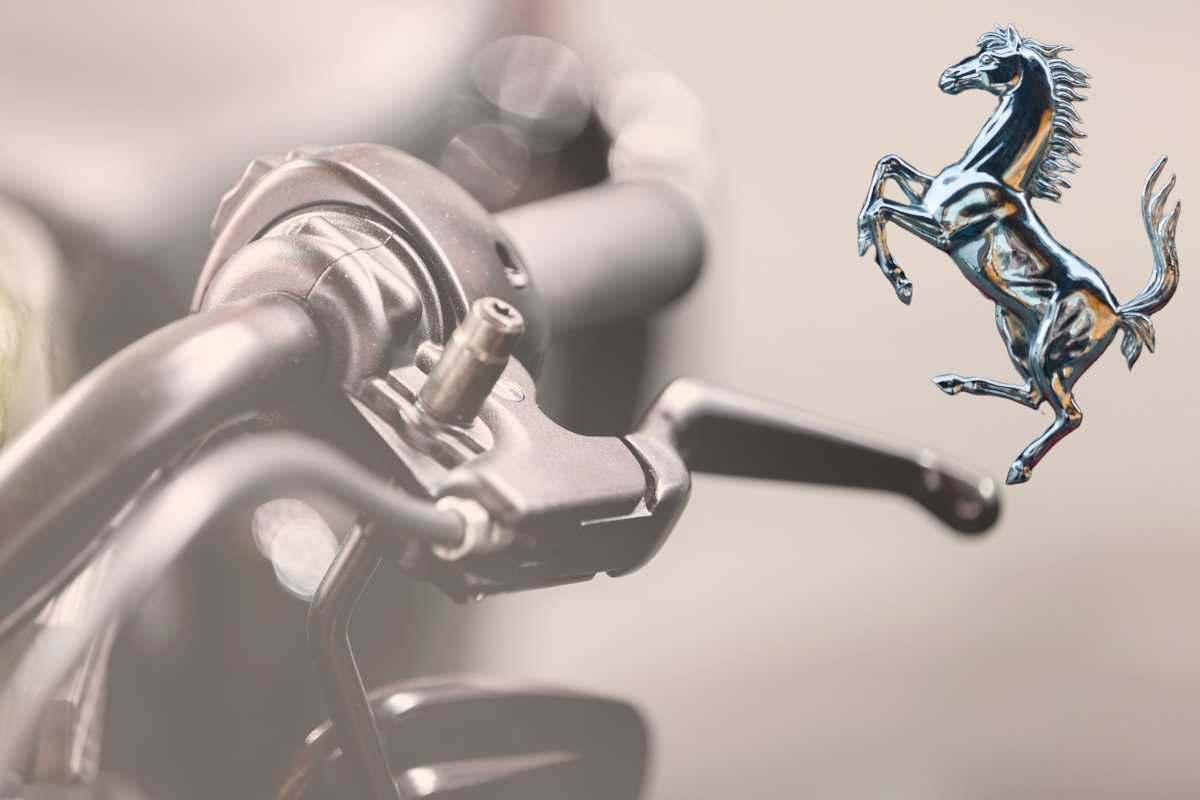 Moto motore Ferrari