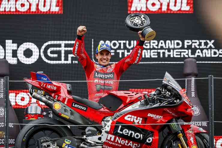 Marc Marquez parla Tardozzi