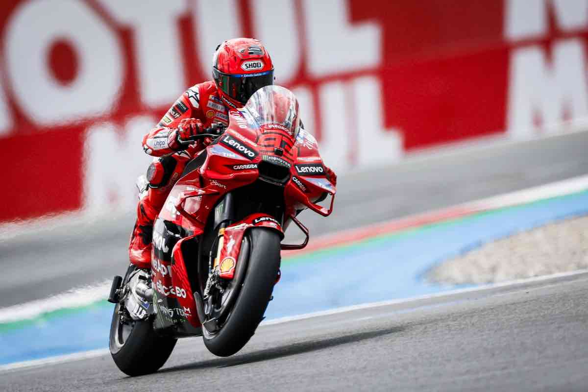 Marquez amore con la Ducati
