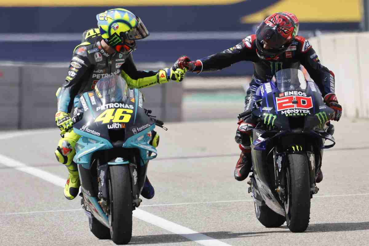 L'ammissione di Quartararo su Valentino Rossi