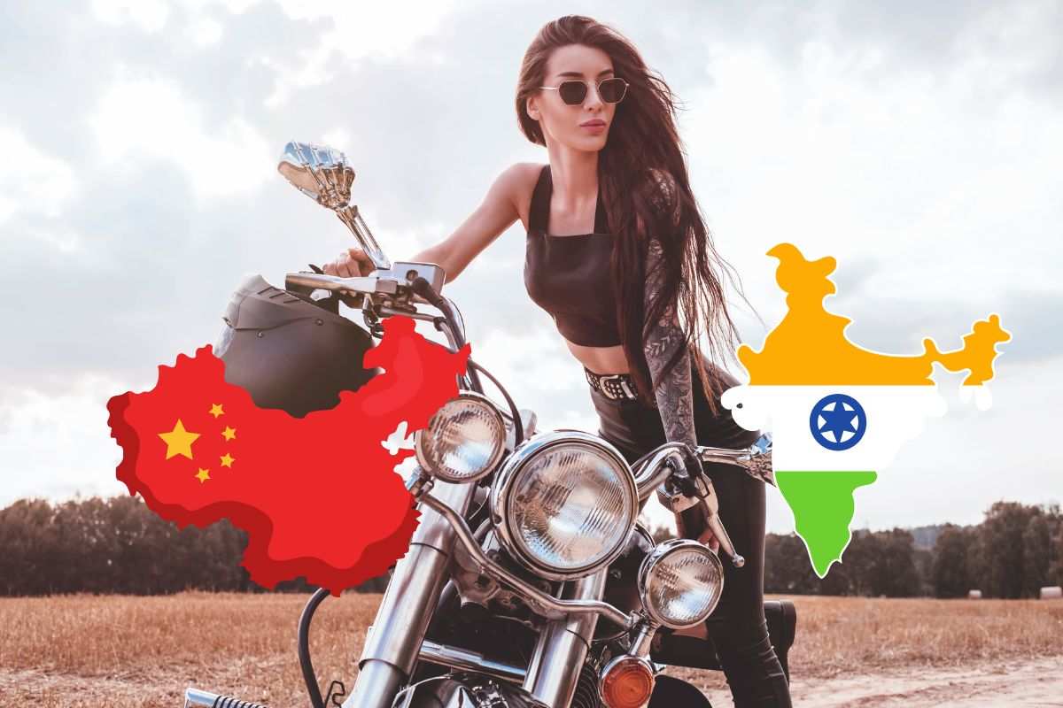Moto ibrida Cina India CFMoto Royal Enfield