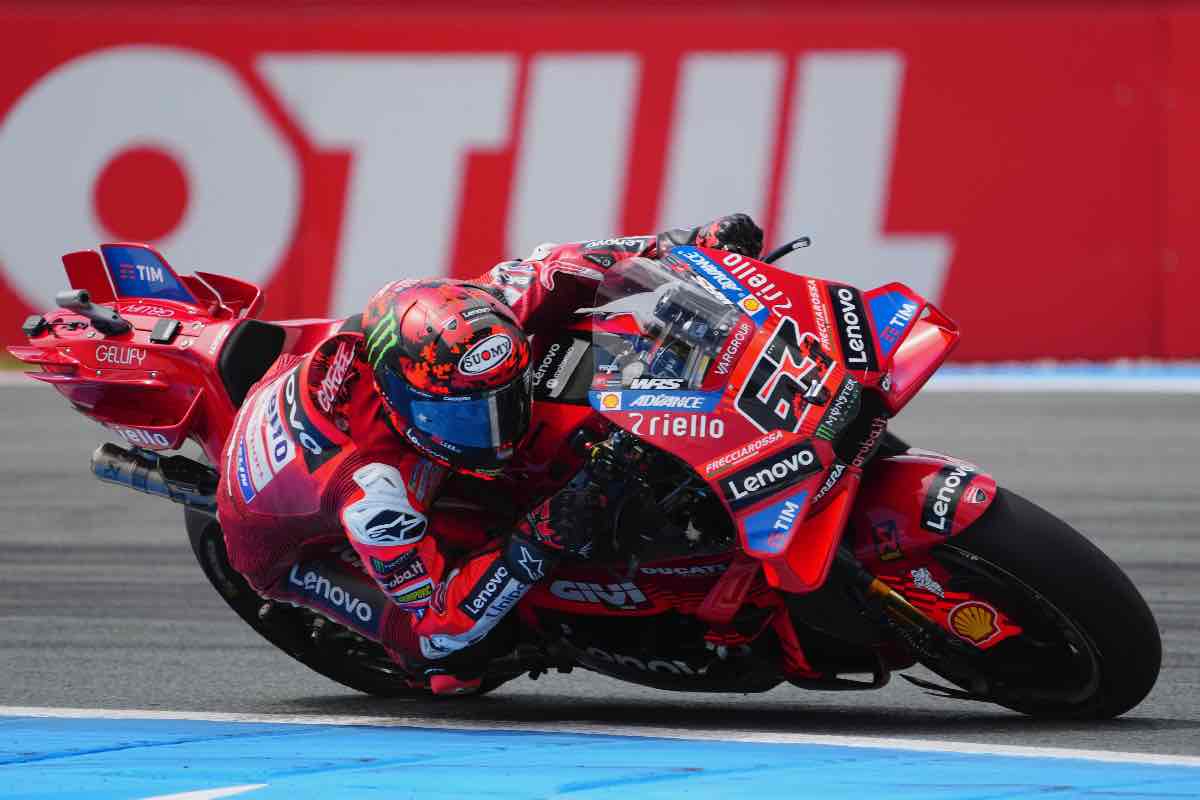 Bagnaia parole a sorpresa