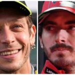 Bagnaia a casa di Valentino Rossi