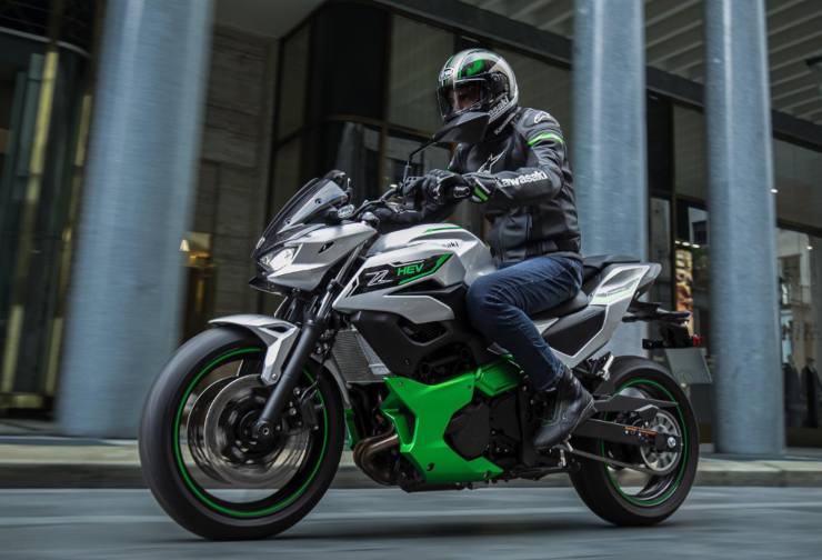 Kawasaki Z7 Hybrid moto