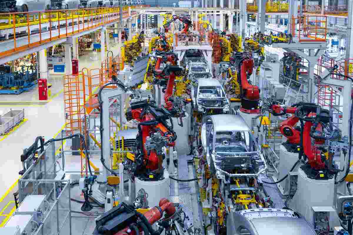Automotive factory