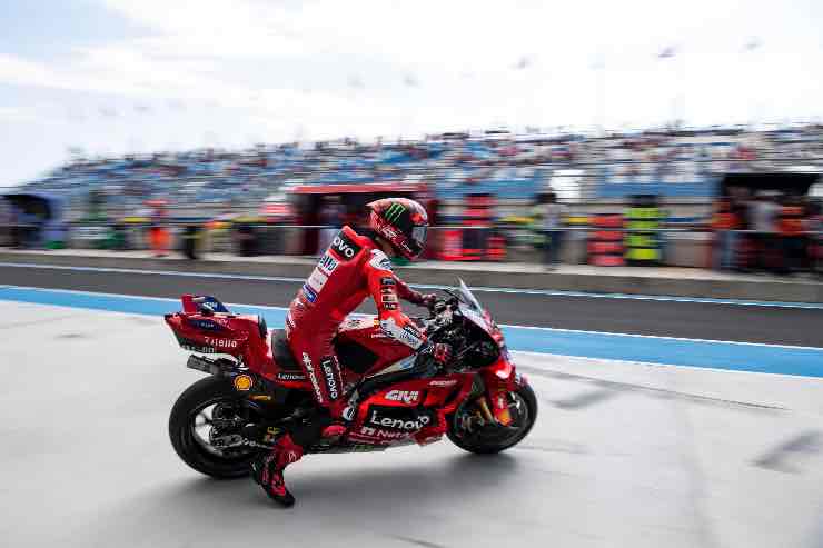 Pecco Bagnaia per Tardozzi problemi in frenata