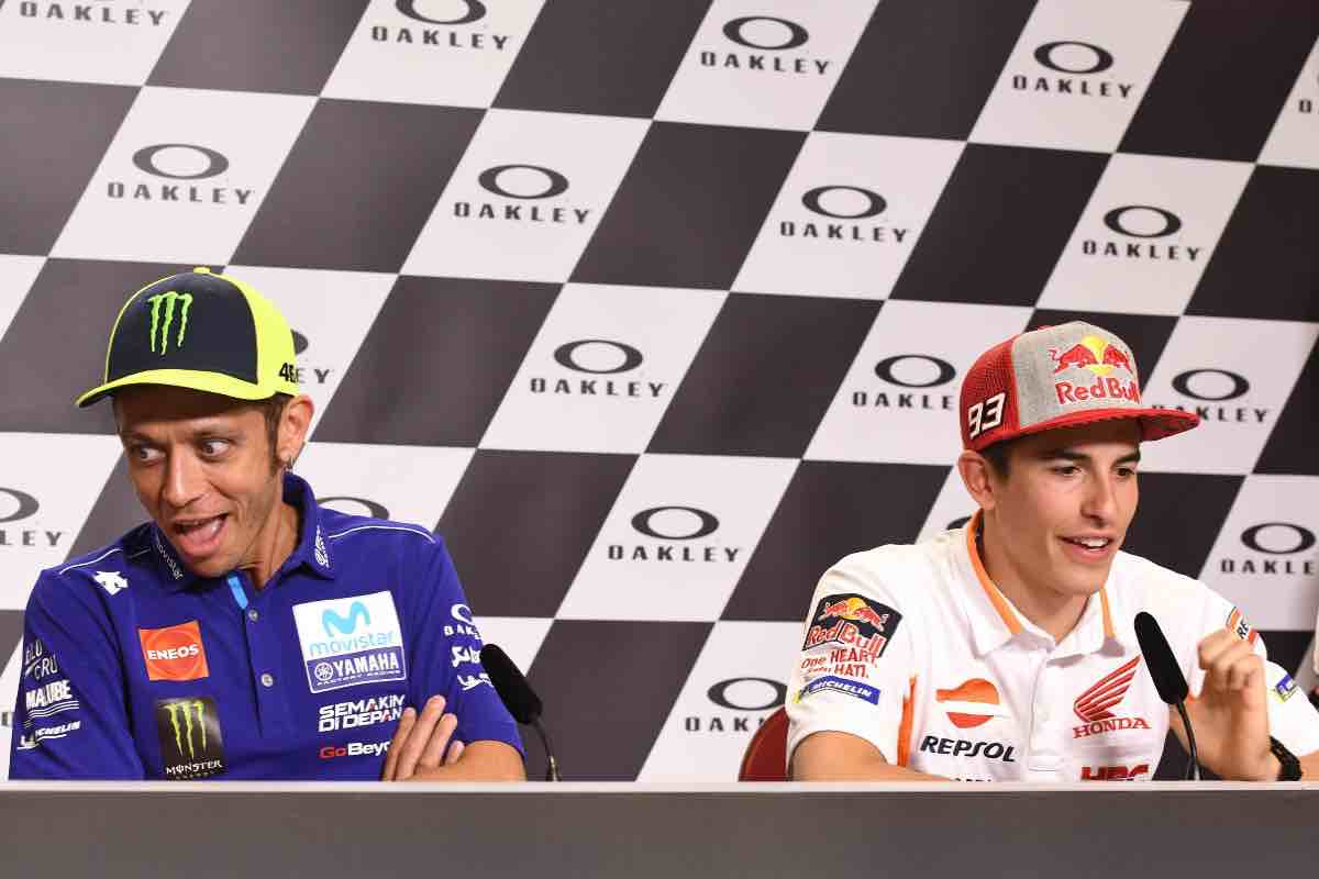 Valentino Rossi e Marc Marquez chiusa la polemica