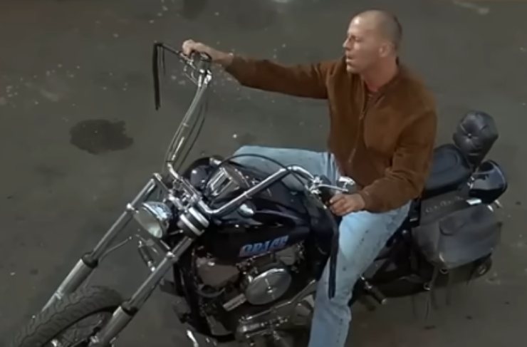 Bruce Willis Harley Davidson FXR Super Glide Pulp Fiction