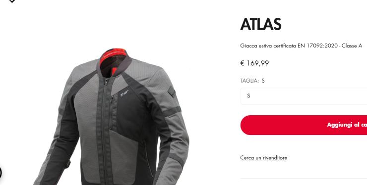 Atlas Tucano Urbano giacca